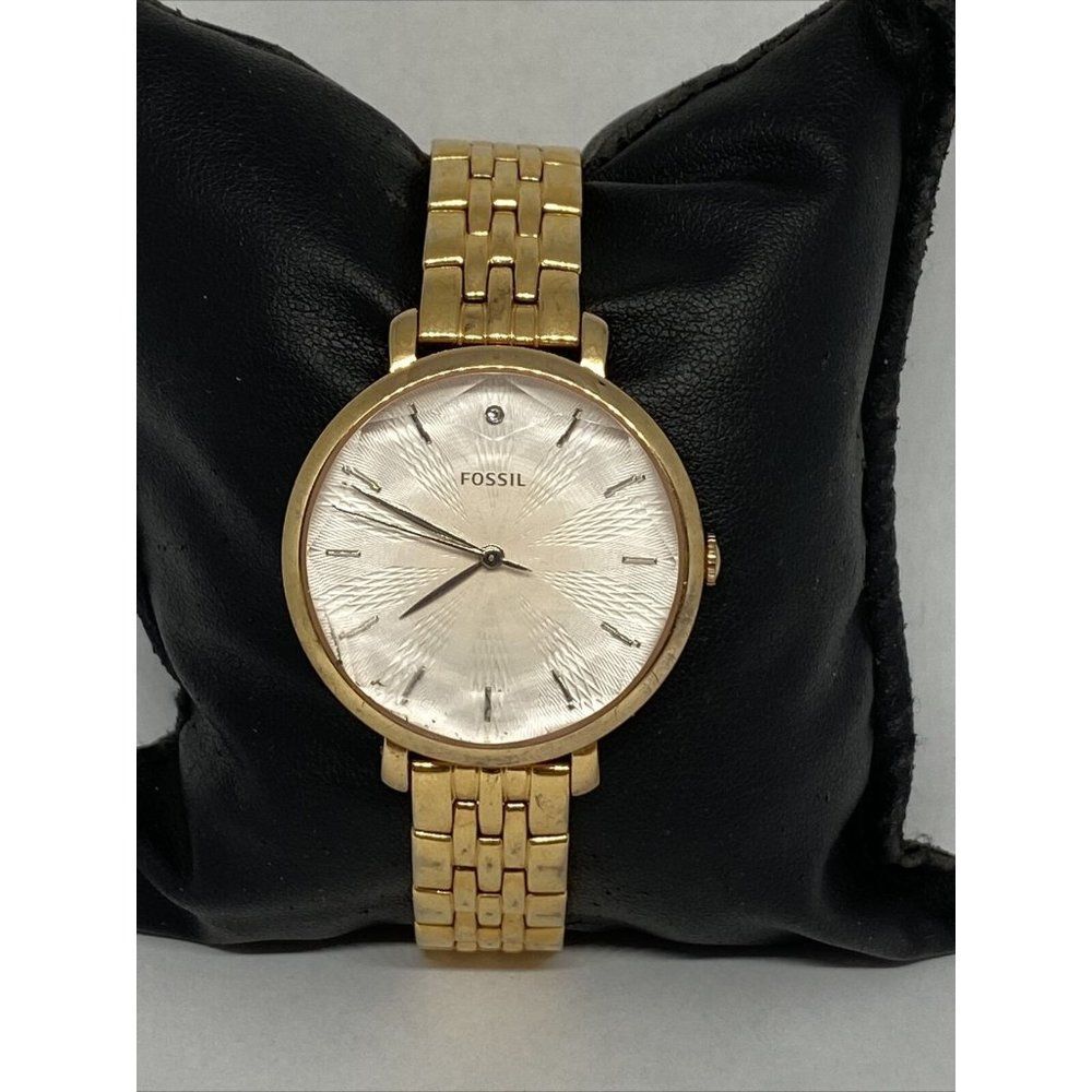Fossil ES3860 Women's Gold Stainless Steel Analog